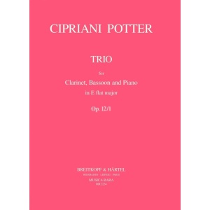 POTTER - Trio in Eb major Op. 12 No. 1