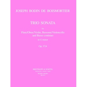 BOISMORTIER - 5 Trio Sonatas Op. 37
