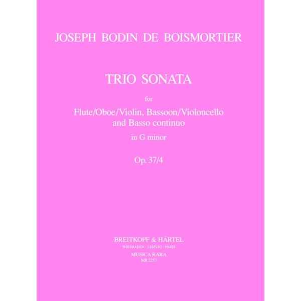 BOISMORTIER - 5 Trio Sonatas Op. 37