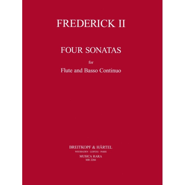 FRIEDRICH DER GROSSE - 4 Sonatas