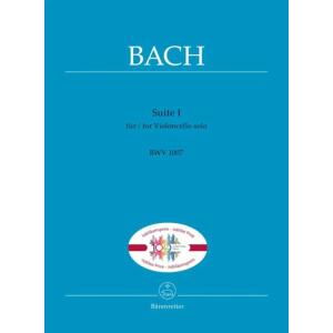 BACH - Suite I For Cello Solo BWV 1007