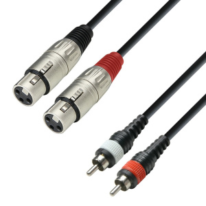 ADAM HALL K3 TFC 0600 CAVO 2 RCA - 2 XLR 6MT