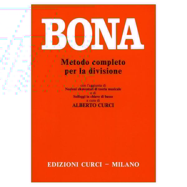 BONA METODO COMPLETO DIVISIONE CURCI