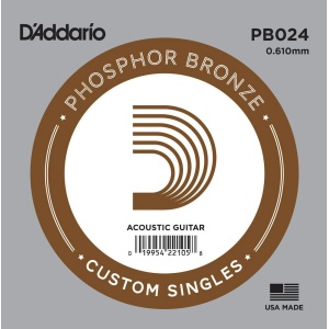 D'ADDARIO PB024 CORDA SINGOLA .024