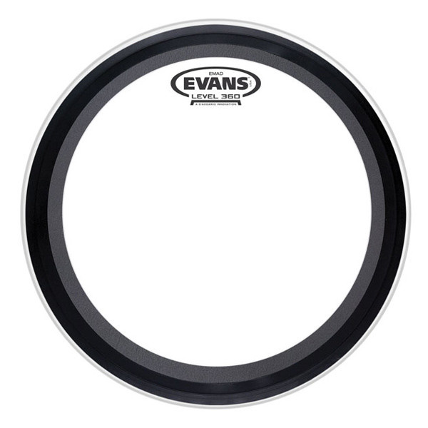 EVANS BD22EMAD PELLE BATTENTE CASSA EMAD TRASPARENTE 22"