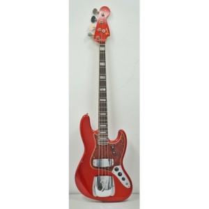 FENDER S23 LTD 66 JAZZ BASS JOURNEYMAN RELIC AGED CANDY APPLE RED