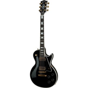 GIBSON LES PAUL CUSTOM W/EBONY FINGERBOARD GLOSS EBONY (CUSTOM SHOP)
