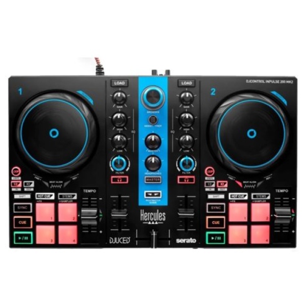 HERCULES HERCULES DJCONTROL INPULSE 200 MK2 BLUE