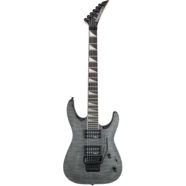 JACKSON JS SERIES DINKY ARCH TOP JS32 DKA TRANSPARENT BLACK
