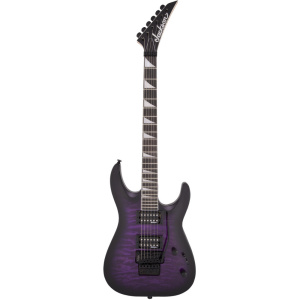JACKSON JS SERIES DINKY ARCH TOP JS32Q DKA TRANSPARENT PURPLE BURST