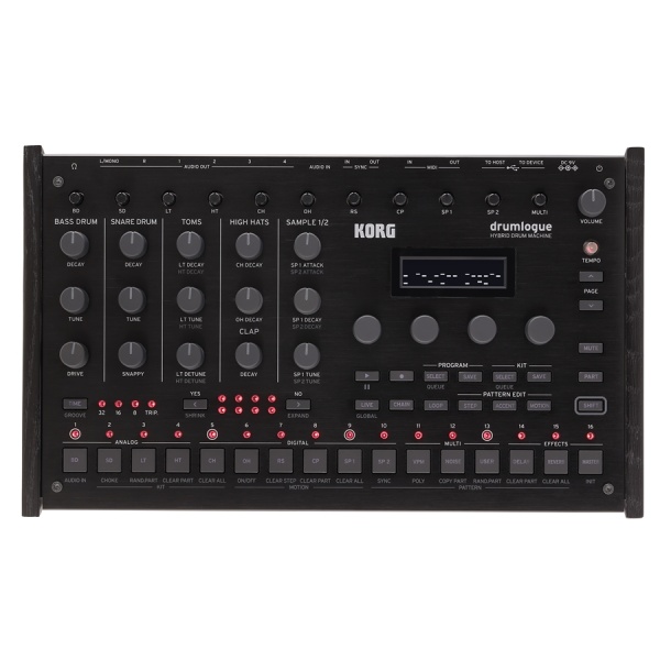 KORG DRUMLOGUE HYBRID DRUM-MACHINE