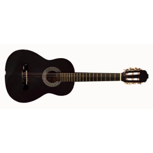 MAXINE CHITARRA CLASSICA 1/4 NERA STV42N
