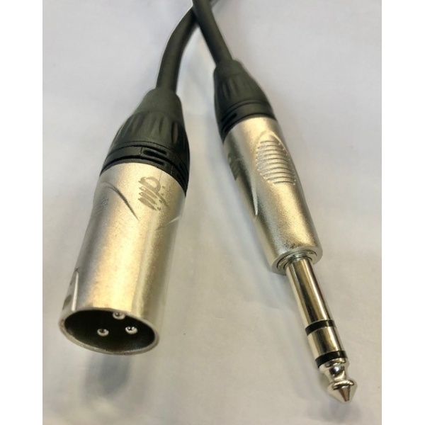 MPGEAR PXJ006 CAVO AUDIO XLR MASCHIO / JACK 6.3 STEREO 6 M