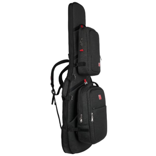 MUSIC AREA RB-0EB BASS GUITAR BAG + 2 ZAINI BLACK