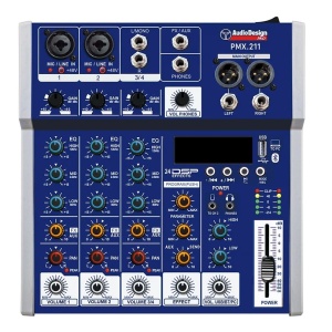 PMX.211TK MIXER 2+1+1 CH INGRESSO OTTICO