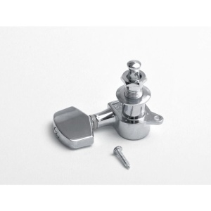 MS33C GERMAN BUTTON 3+3 CHROME MECCANICH