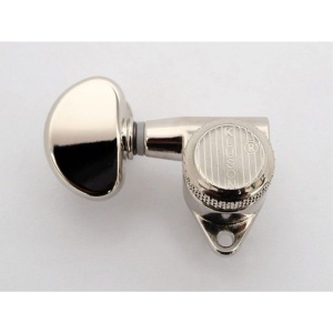 MBG33N GROVER BUTTON 3+3 NICKEL LOCK MEC