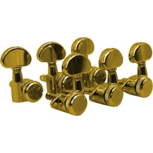 MBG33G GROVER BUTTON 3+3 GOLD LOCK