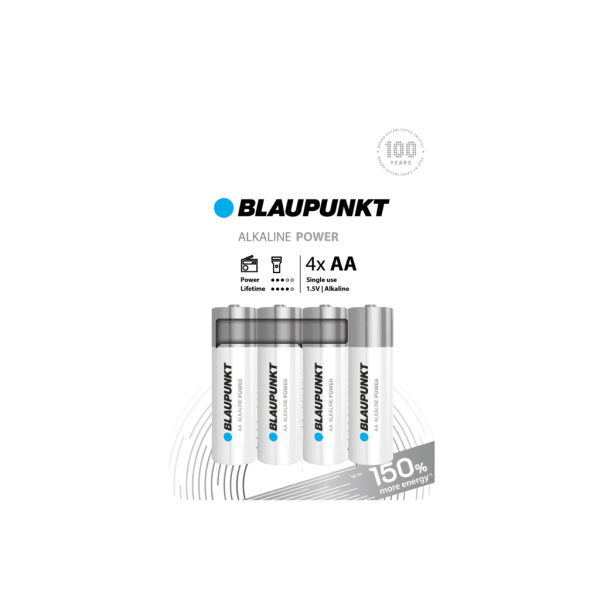 ALKALINE POWER 4X AA SET BATTERIE