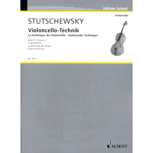 STUTSCHEWSKY - Violoncello-Technik Volume 1