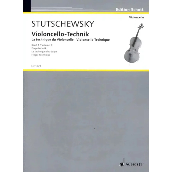 STUTSCHEWSKY - Violoncello-Technik Volume 1