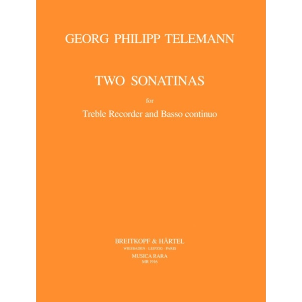 TELEMANN - 2 Sonatinas