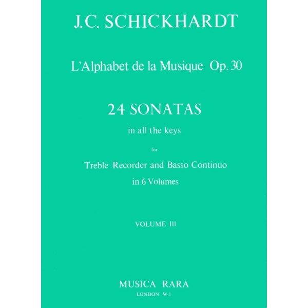 SCHICKHARDT - L'Alphabet de la Musique Op. 30