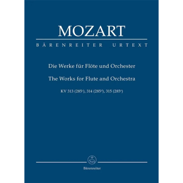 MOZART - The Works for Flute and Orchestra KV 313-314-315