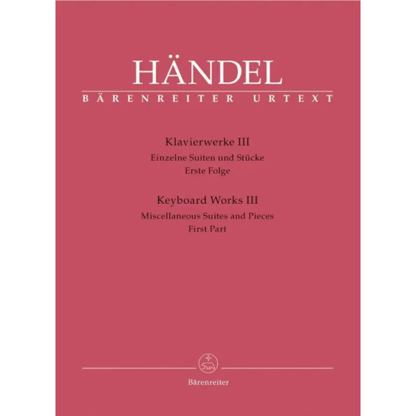 HANDEL - Keyboard Works III