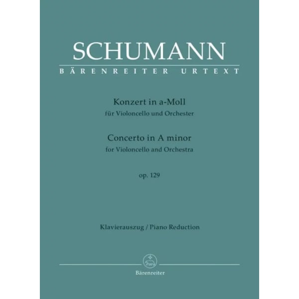 SCHUMANN - Concerto for Violoncello and Orchestra in A minor op. 129