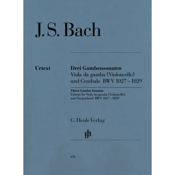 BACH - Three Gamba Sonatas BWV  1027-1029