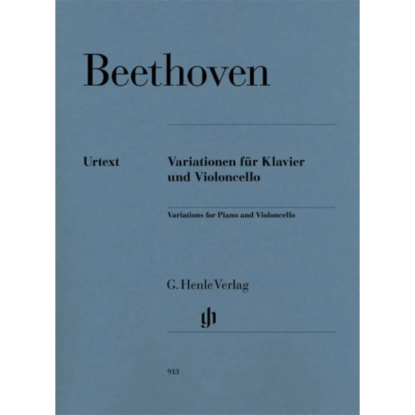 BEETHOVEN - Variations for Piano and Violoncello