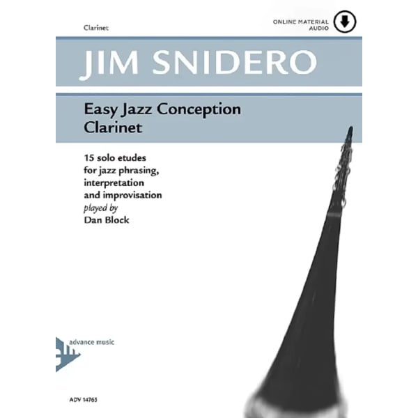 SNIDERO - Easy Jazz Conception Clarinet