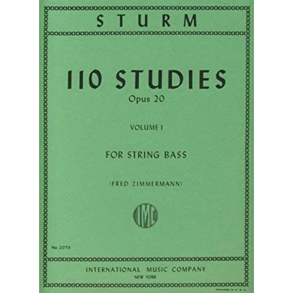 STURM - 110 Studies Op.20 Volume I