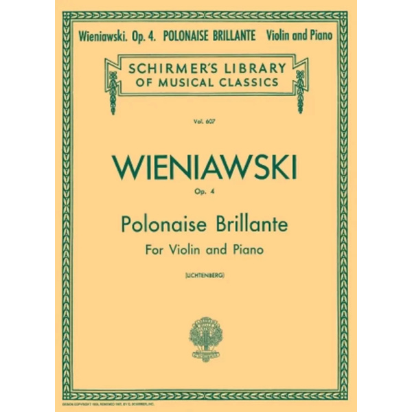 WIENIAWSKI - Polonaise Brillante Op. 4