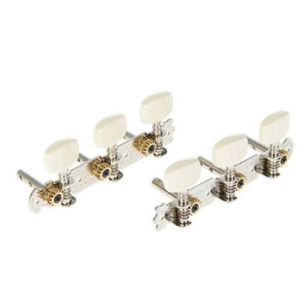 ALICE AOD017AP MECCANICHE CHITARRA CLASSICA PALETTA OSSO