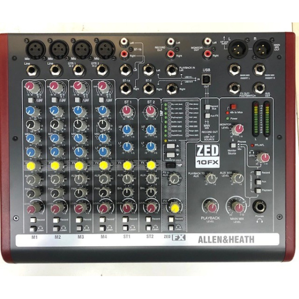 ALLEN & HEATH ZED10FX - NO DSP