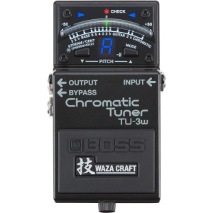 BOSS TU3W CHROMATIC TUNER WAZA CRAFT