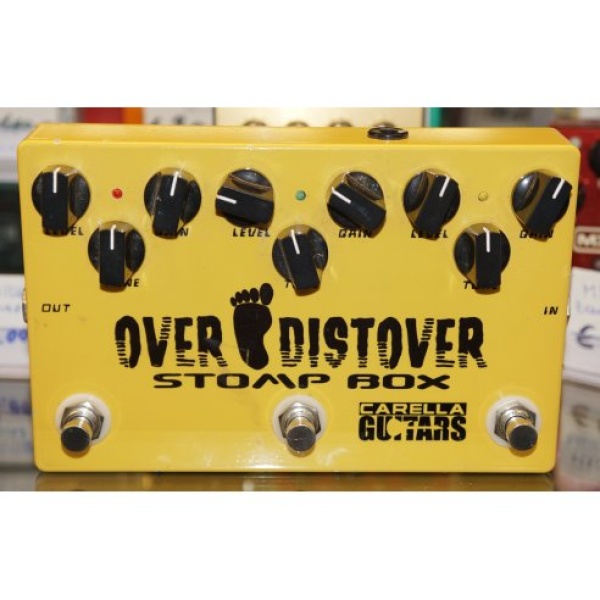 CARELLA GUITARS OVERDISTOVER STOMP BOX