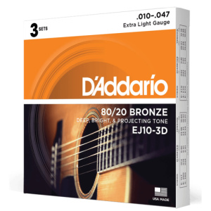D'ADDARIO EJ10-3D