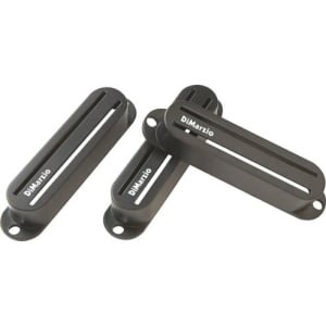 DiMarzio DM2002 - cover per single coil dual blade - nero