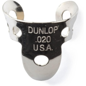DUNLOP 33R.020 FINGERPICK NICKEL SILVER - 0.20mm