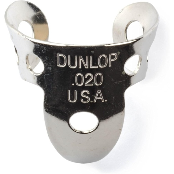 DUNLOP 33R.020 FINGERPICK NICKEL SILVER - 0.20mm