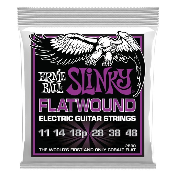 Ernie Ball 2590 Power Slinky Flatwound