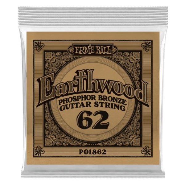 Ernie Ball 1862 Earthwood Phospor Bronze .062