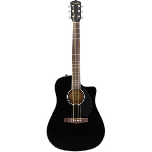 FENDER CD 60SCE WL BLACK