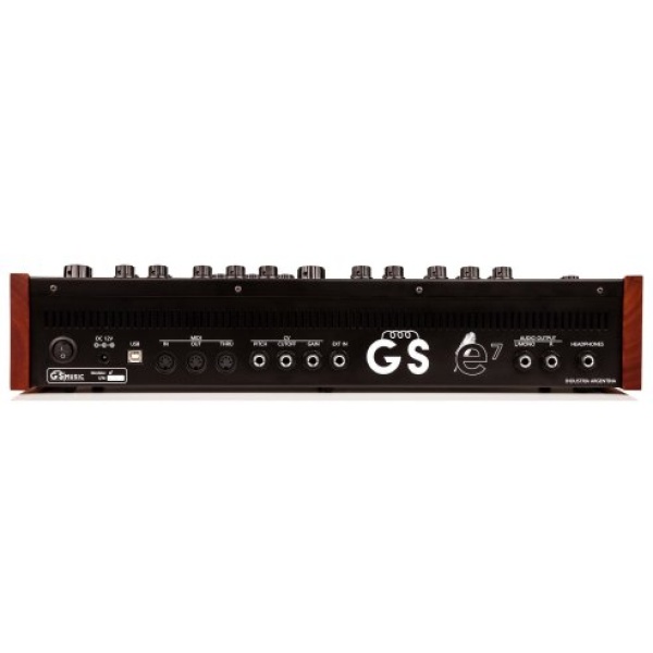 GS E7 ANALOG POLYPHONIC SYNTH BLACK