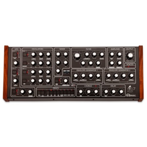 GS E7 ANALOG POLYPHONIC SYNTH BLACK
