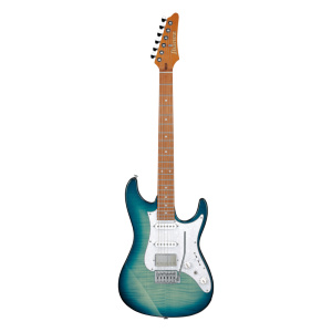 IBANEZ AZ STANDARD AZ22S1F TRANSPARENT TURQUOISE BURST