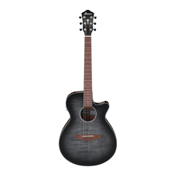 Ibanez AEG70 Transparent Charcoal Burst High Gloss
